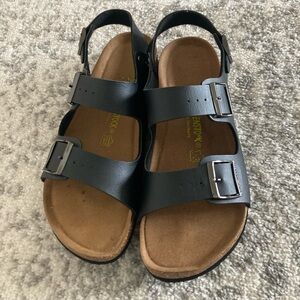 Men’s Birkenstocks Black Sandal